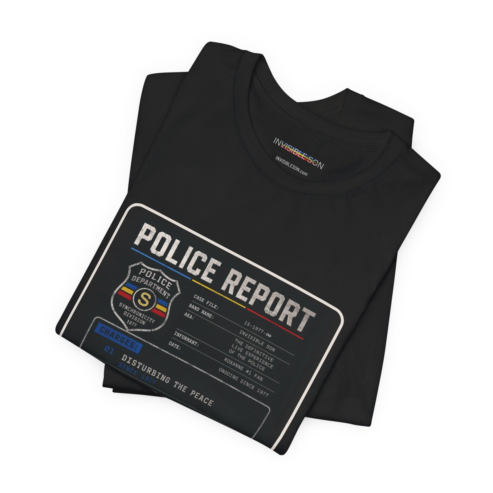 Police Report - Disturbing the Peace | Unisex Tee - Image 3