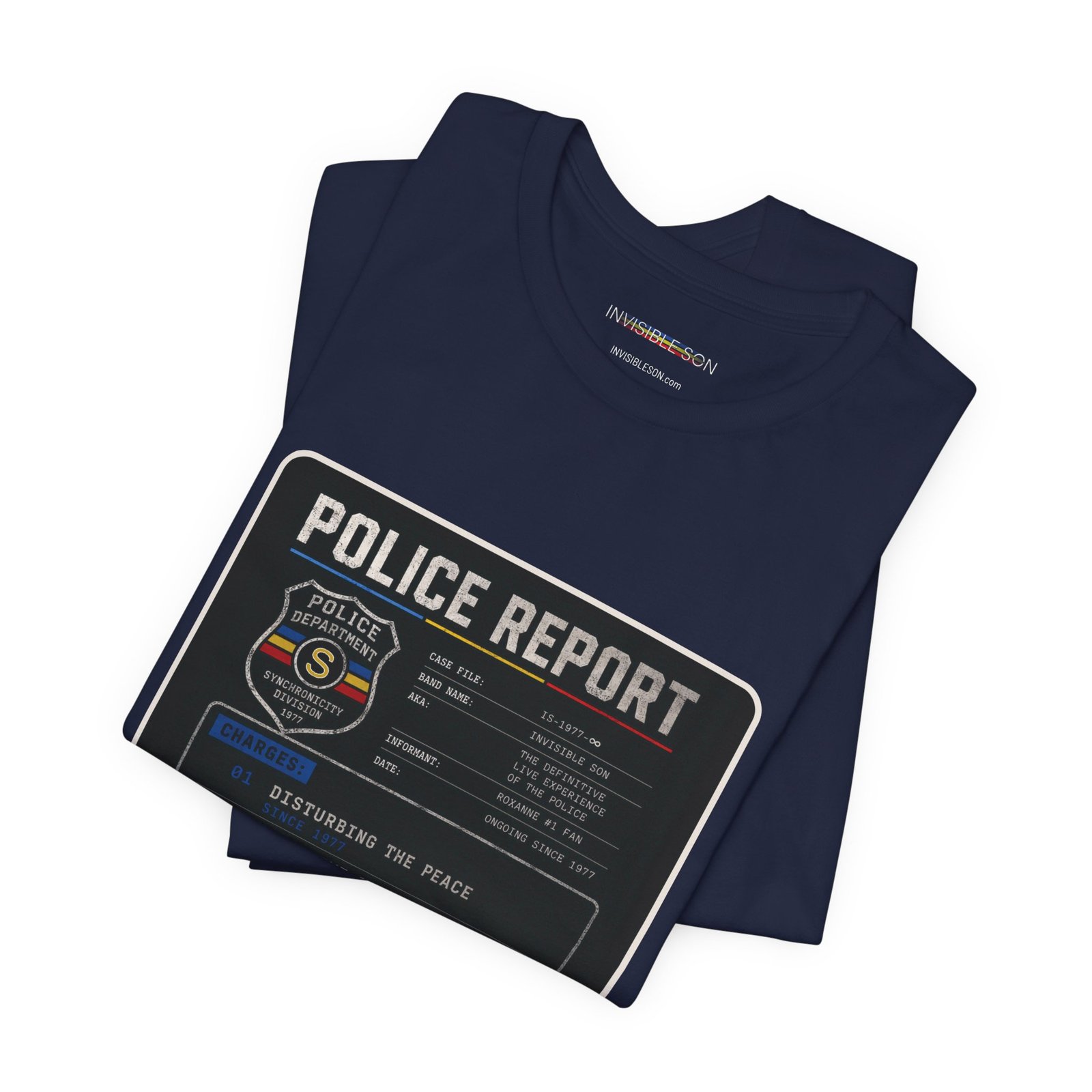 Police Report - Disturbing the Peace | Unisex Tee - Image 15